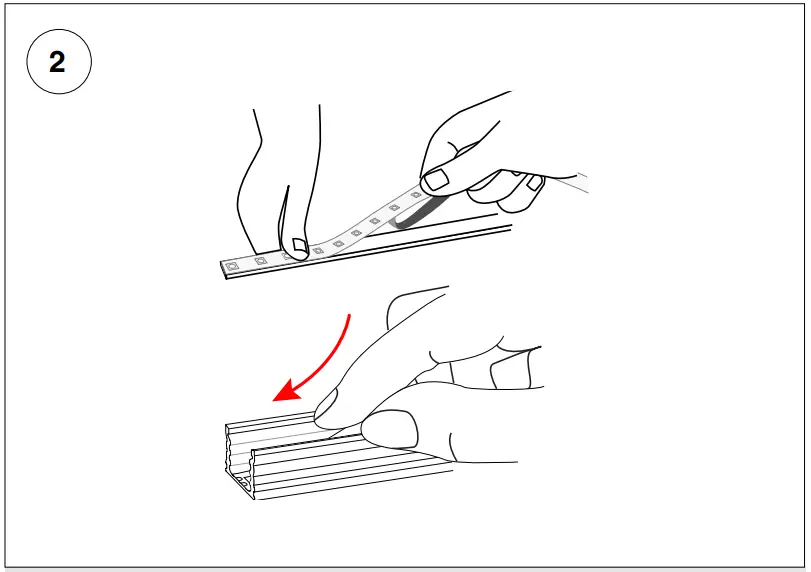 TRAN LED DRY, DMP, WET Linear LED Strip - Fig 18