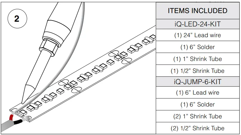 TRAN LED DRY, DMP, WET Linear LED Strip - Fig 4