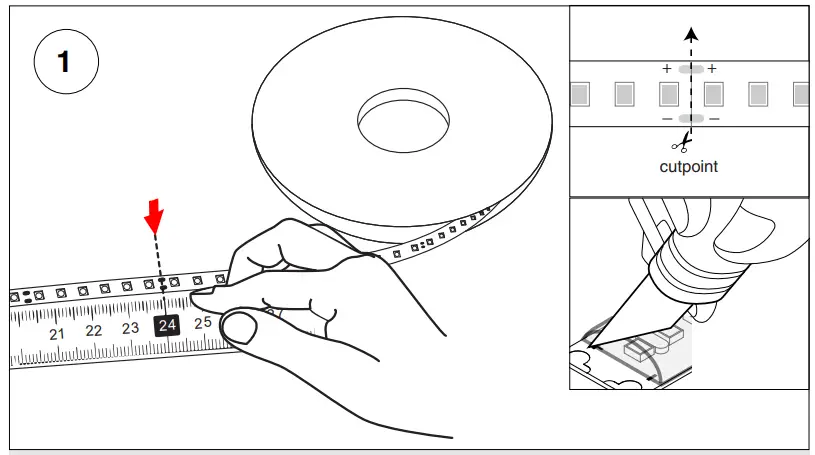 TRAN LED DRY, DMP, WET Linear LED Strip - Fig 7