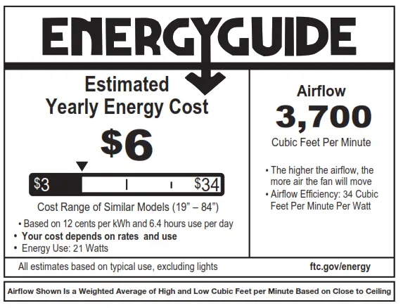 HINKLEY 22 Inch ELI Indoor LED Ceiling Fan - fig13