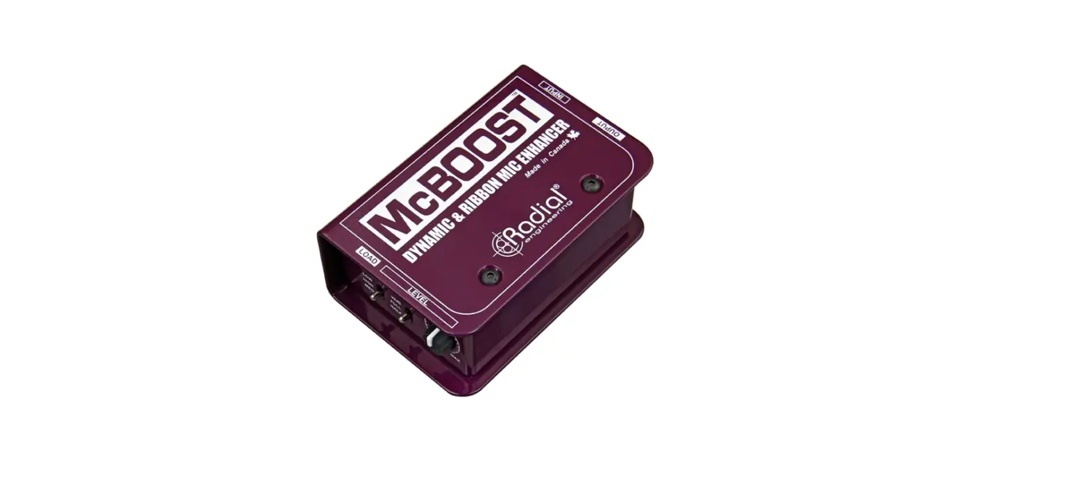 Radial Mcboost Dynamic And Ribbon Mic Enhancer User Guide Radial Mcboost Dynamic And Ribbon Mic Enhancer User Guide