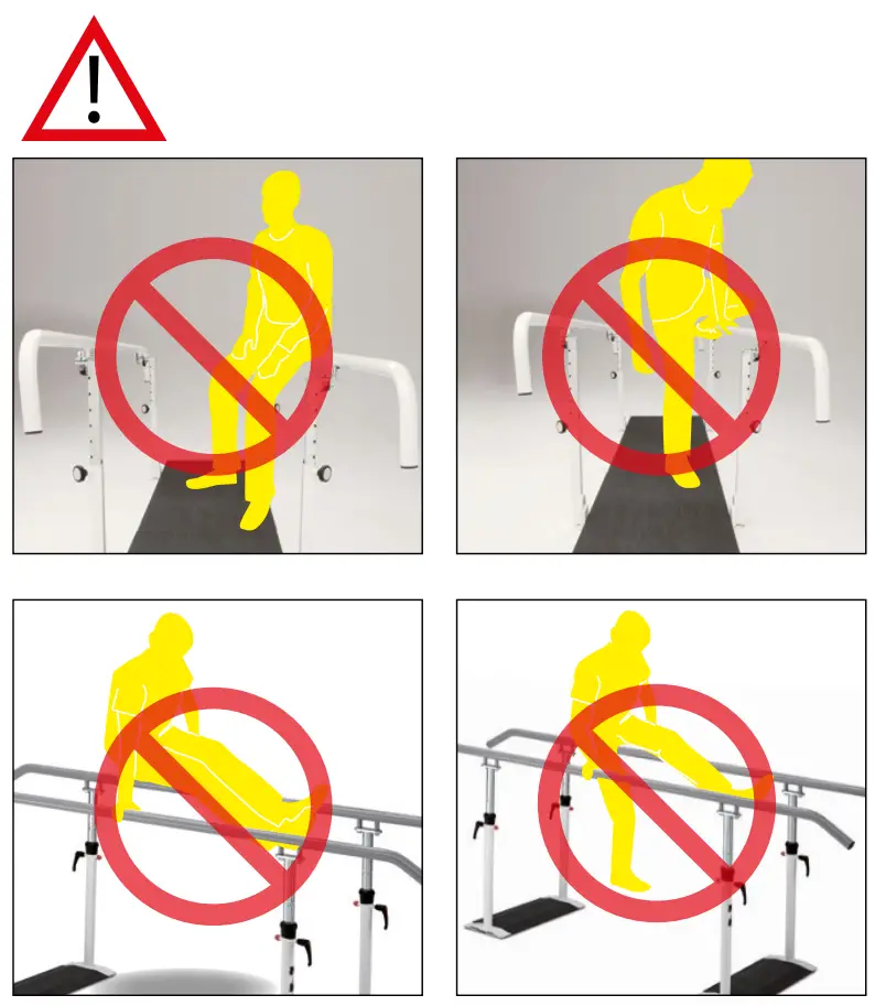 SPORT TEC 260218 Folding Parallel Bars Easy Click - 17