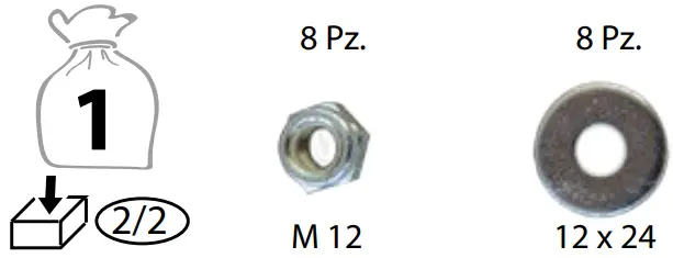 SPORT TEC 260218 Folding Parallel Bars Easy Click - 5