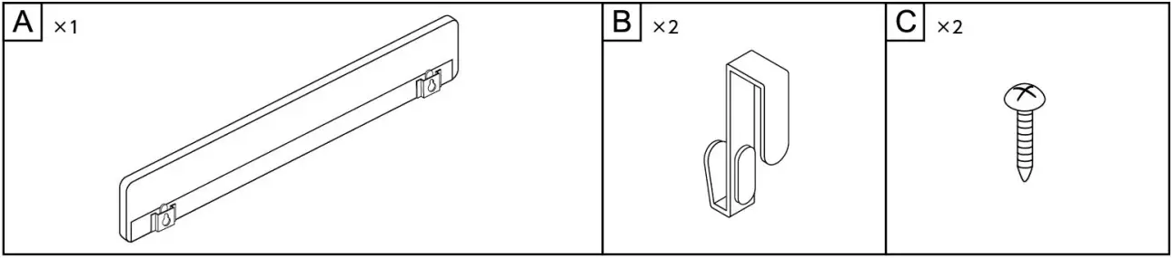 Over-the-door Hook Hanger Ply