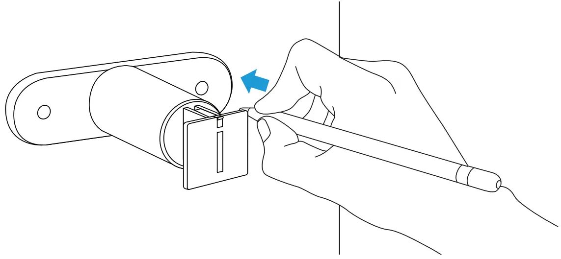 WASSERSTEIN Wyze Cam Outdoor Solar Panel - bracket for guidance