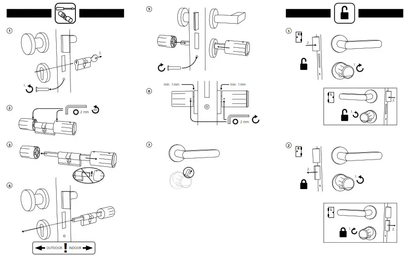 BURG WACHTER secuENTRY 5001 Home 5001 Pincode Set - overview 2