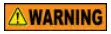 SUPERVAC F164Ti Portable Industrial Ventilation Fans - WARNING