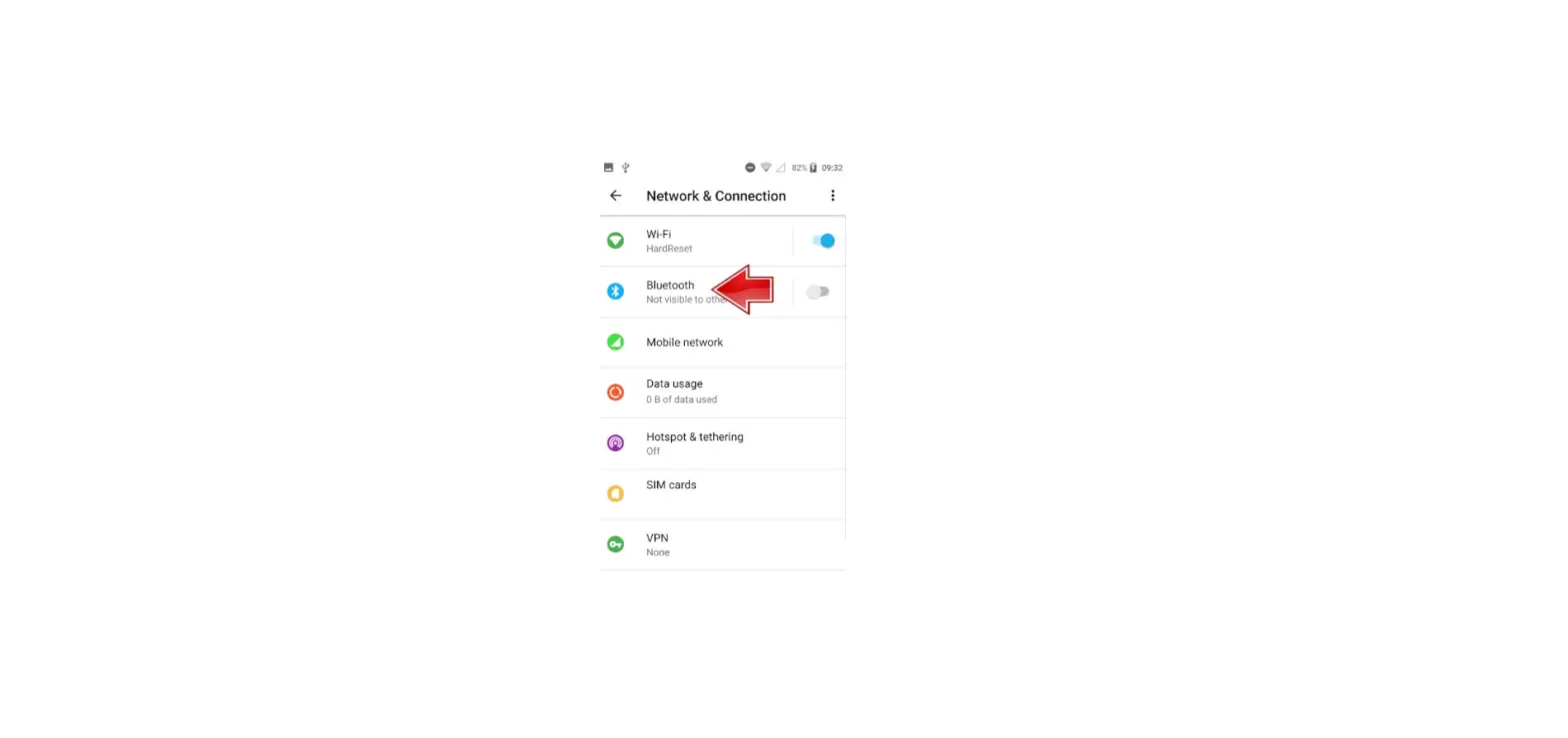 Alcatel Avalon V Turn Bluetooth On / Off