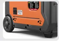 GENMAX GM7250iEDC Portable Dual Fuel Generator - 47