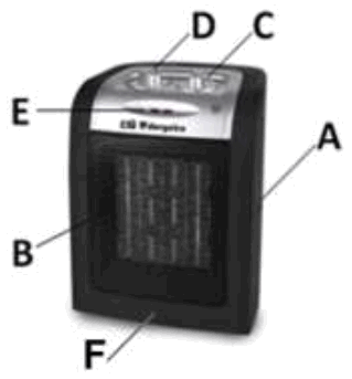 Orbegozo CR 5017 PTC Fan Heater - fig
