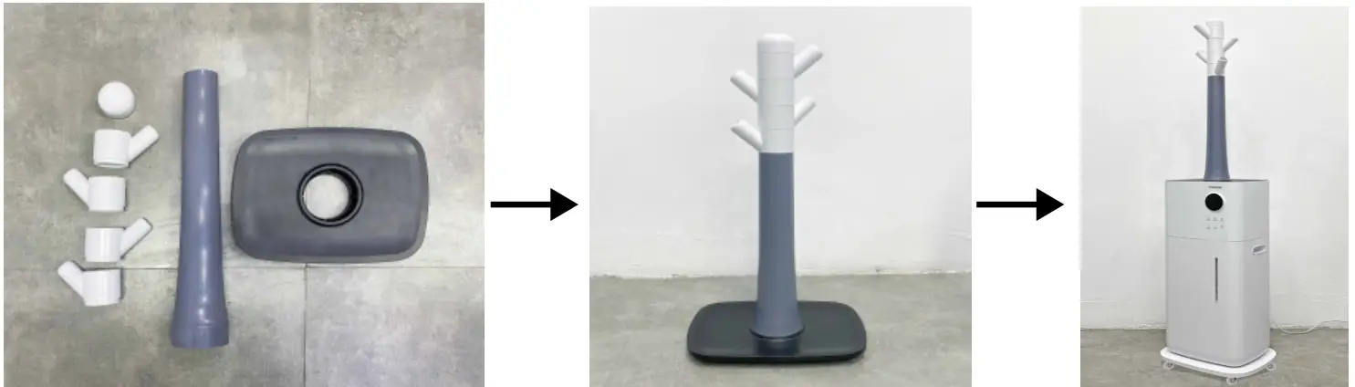 YOKEKON YK MH 2118 Large Humidifiers - Accessories Assembly