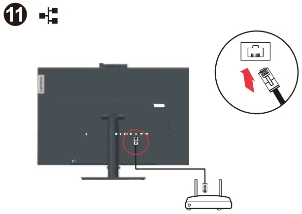 Lenovo T27hv-20 Thinkvision QHD IPS - 11