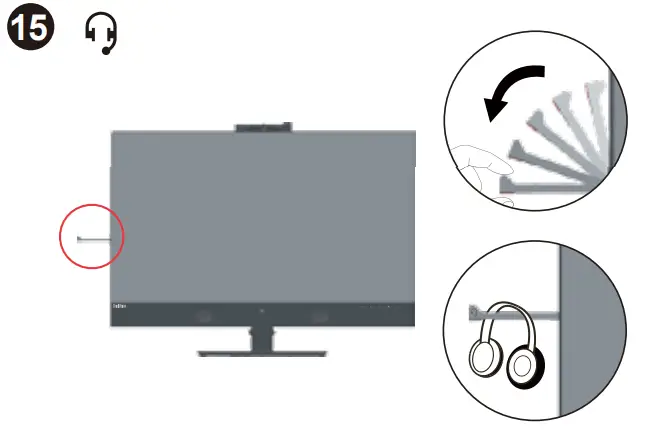 Lenovo T27hv-20 Thinkvision QHD IPS - 15