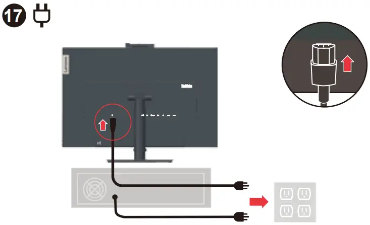 Lenovo T27hv-20 Thinkvision QHD IPS - 17
