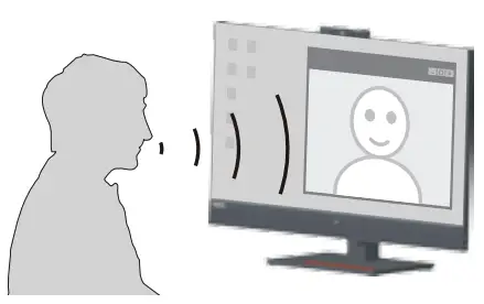 Lenovo T27hv-20 Thinkvision QHD IPS - Audio