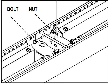 LEDALITE ID-7505 Chopstick LED Suspended Instruction Manual
 Secure joint