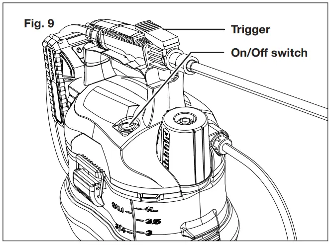SNOWJOE 24V-GS-CT Cordless Garden Chemical Sprayer - Fig. 9