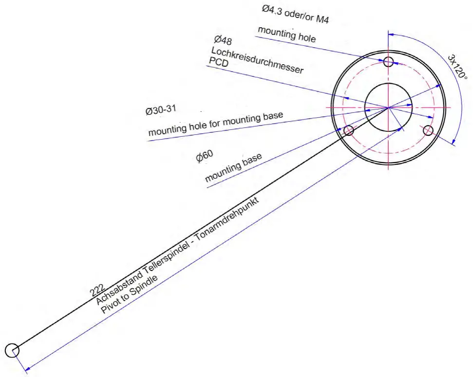 clearaudio Magnify 9 Inch Tone Arm - Fig16