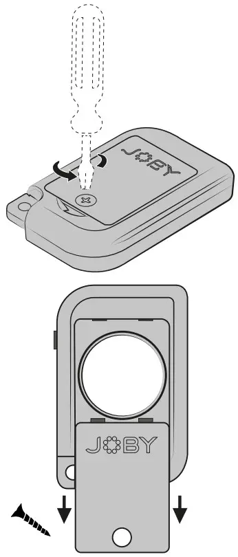 JOBY JB01751 BWW Impulse 2 Premium Bluetooth 5 0 Remote Trigger with Dual Buttons - Battery