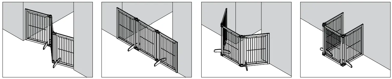 north-states-5402-Versa-Lock-Freestanding-Pet-Gate-fig-9