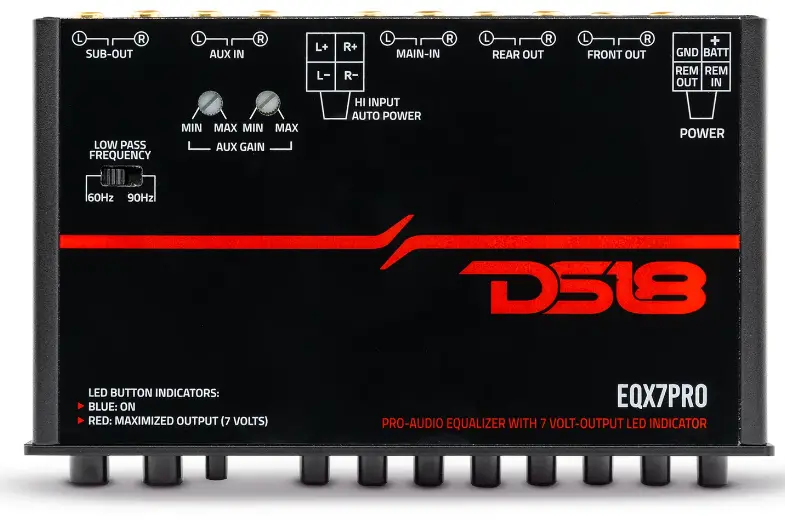 DS18-EQX7PRO-Pro-Audio-Equalizer-with-7 Volt-Output-LED-Indicator-product-image