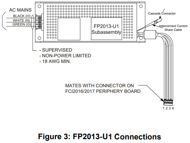 SIEMENS FP2013-U1 600W Power Supply Set - Connections