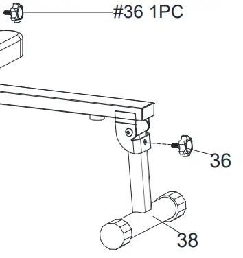 SUNNY Health Fitness SF-RW1205 Rowing Machine - ASSEMBLY2
