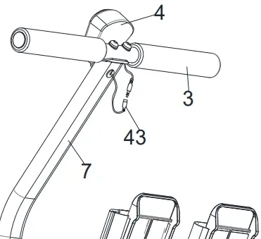 SUNNY Health Fitness SF-RW1205 Rowing Machine - ASSEMBLY9
