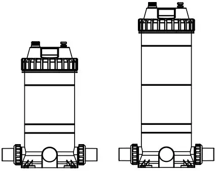 Emaux CLL-50 CLL Series Automatic Chlorine Feeder-fig1