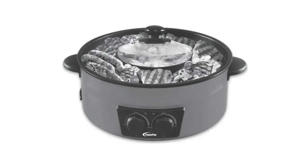 Powerpac Ppmc677 Steamboat And Bbq Grill Instruction Manual Powerpac Ppmc677 Steamboat And Bbq Grill Instruction Manual