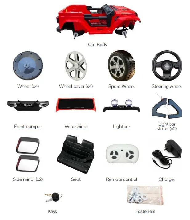 kogan NBJEPWGCRDA Kids Ride-On Car - TOOLS