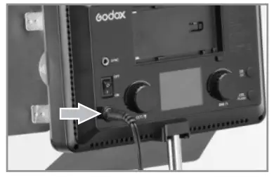 Godox LF308D LED Flash Light - Power2