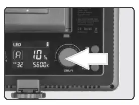 Godox LF308D LED Flash Light - Test