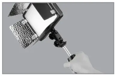 Godox LF308D LED Flash Light - Using2