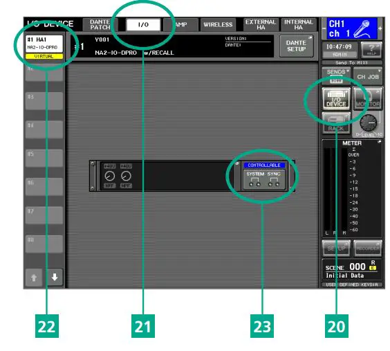 NEUTRIK NA2-IO-DPRO Yamaha CL QL Setup User Manual - I O DEVICE