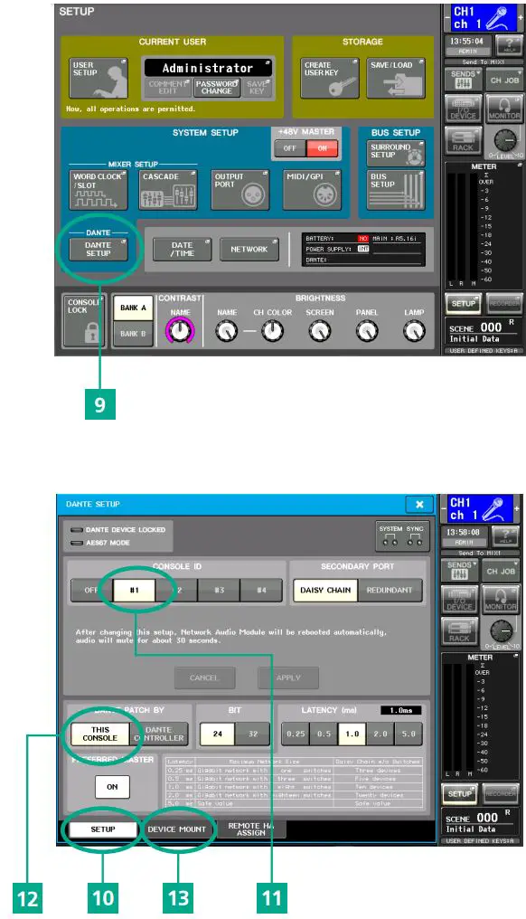 NEUTRIK NA2-IO-DPRO Yamaha CL QL Setup User Manual - YAMAHA DANTE SETUP