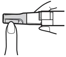 Panasonic ES-WC20 Nail Care - power switch