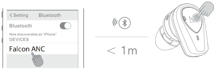 NOBLE Falcon ANC True Wireless Earbuds - How to Pairing