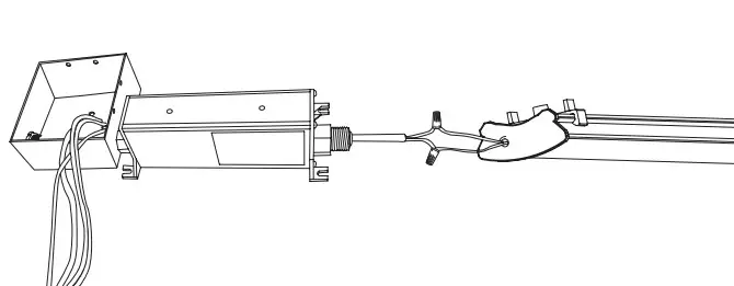 SloonLED 701912-C1I75 Fluorescent Alternative - Install luminaire