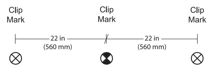 SloonLED 701912-C1I75 Fluorescent Alternative - Mark clip