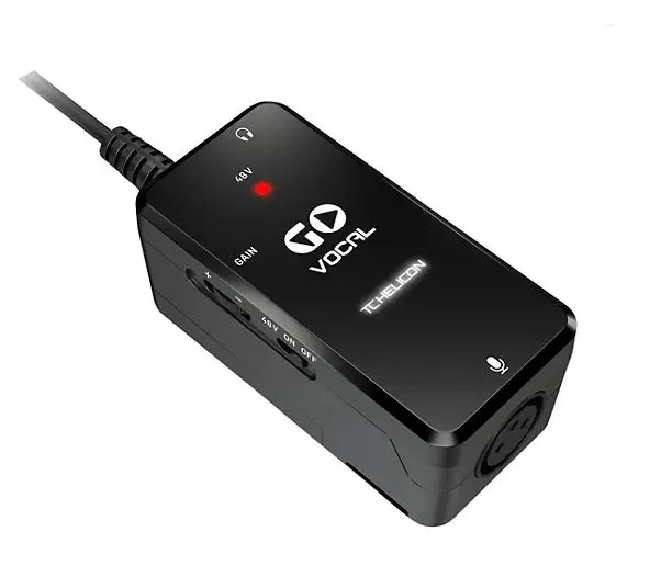 Tc Helicon L35684000000000 Go Vocal High-quality Microphone Preamp For Mobile Devices User Guide