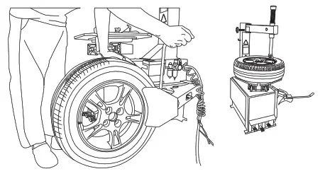 AUTEL TPS218 Programmable Universal TPMS Sensors- Loosening the tire