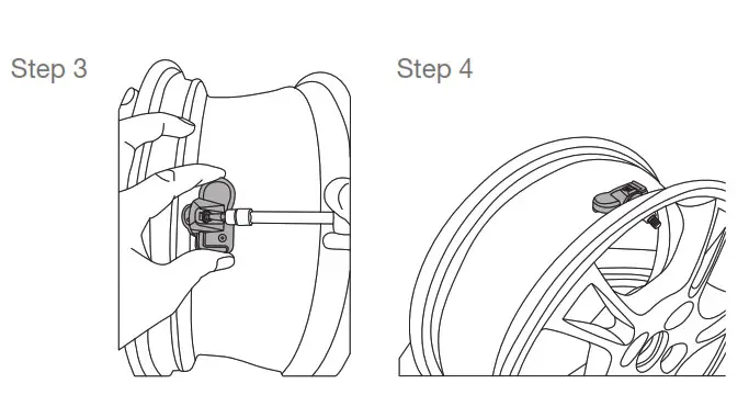 AUTEL TPS218 Programmable Universal TPMS Sensors- Step 3
