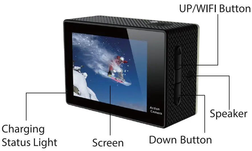 naxa NDC-409 Action Camera - Overview1