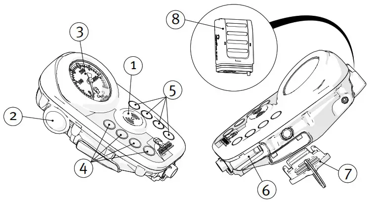 INTERSPIRO Personal Alarm Control Unit
