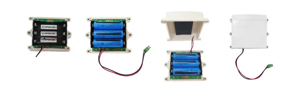 netvox RA0715 Wireless CO2 Temperature Humidity Sensor - Fig. Rechargeable Lithium Battery