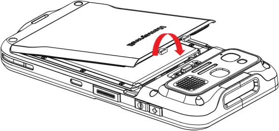 EDA52-1 - Install the Main Battery 4