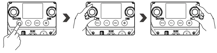 Godox SZ200Bi Zoom Bi Color LED Video Light - Setting 1