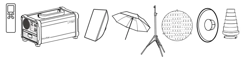 Godox SZ200Bi Zoom Bi Color LED Video Light - fig 3