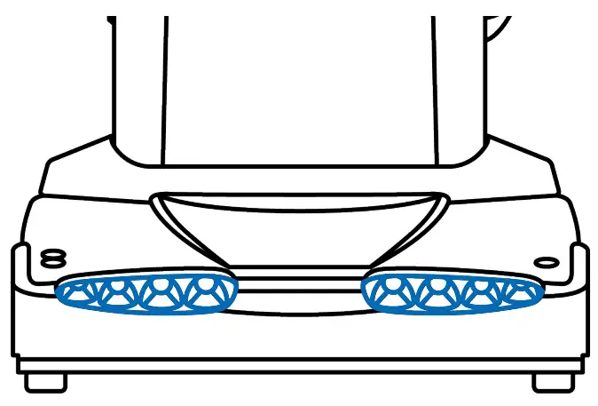 RICCAR R40P Tandem Air Radiance Upright Vacuum Cleaner-Amber